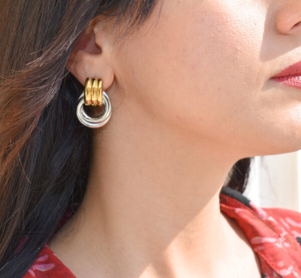 HILDA Vintage Stud Earrings - Image 2