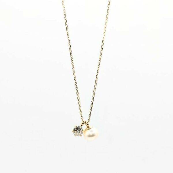 ADELE Zirconia Pearl Pendant