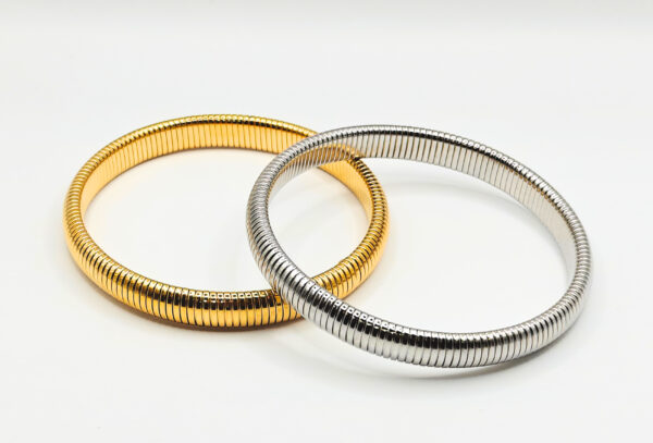 VALENTINA Stripe Flexible Bangle - Image 3